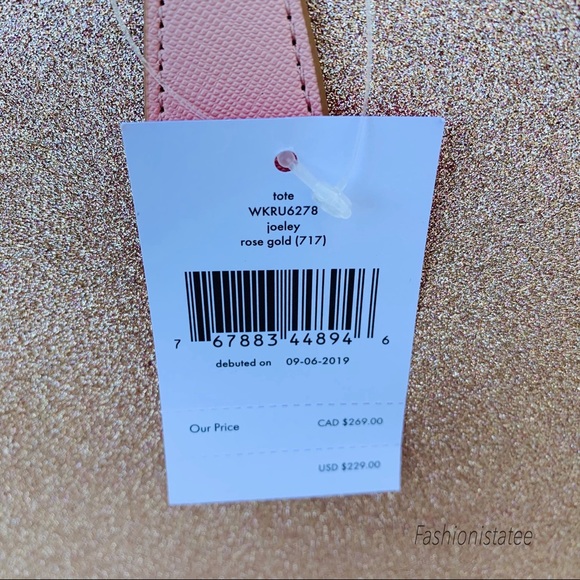 Holiday 2019 Kate spade Large Joeley Tote gold - Picture 8 of 8